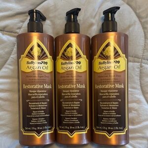 3 BaByliss Argan Oil Restorative Mask - 20 oz each